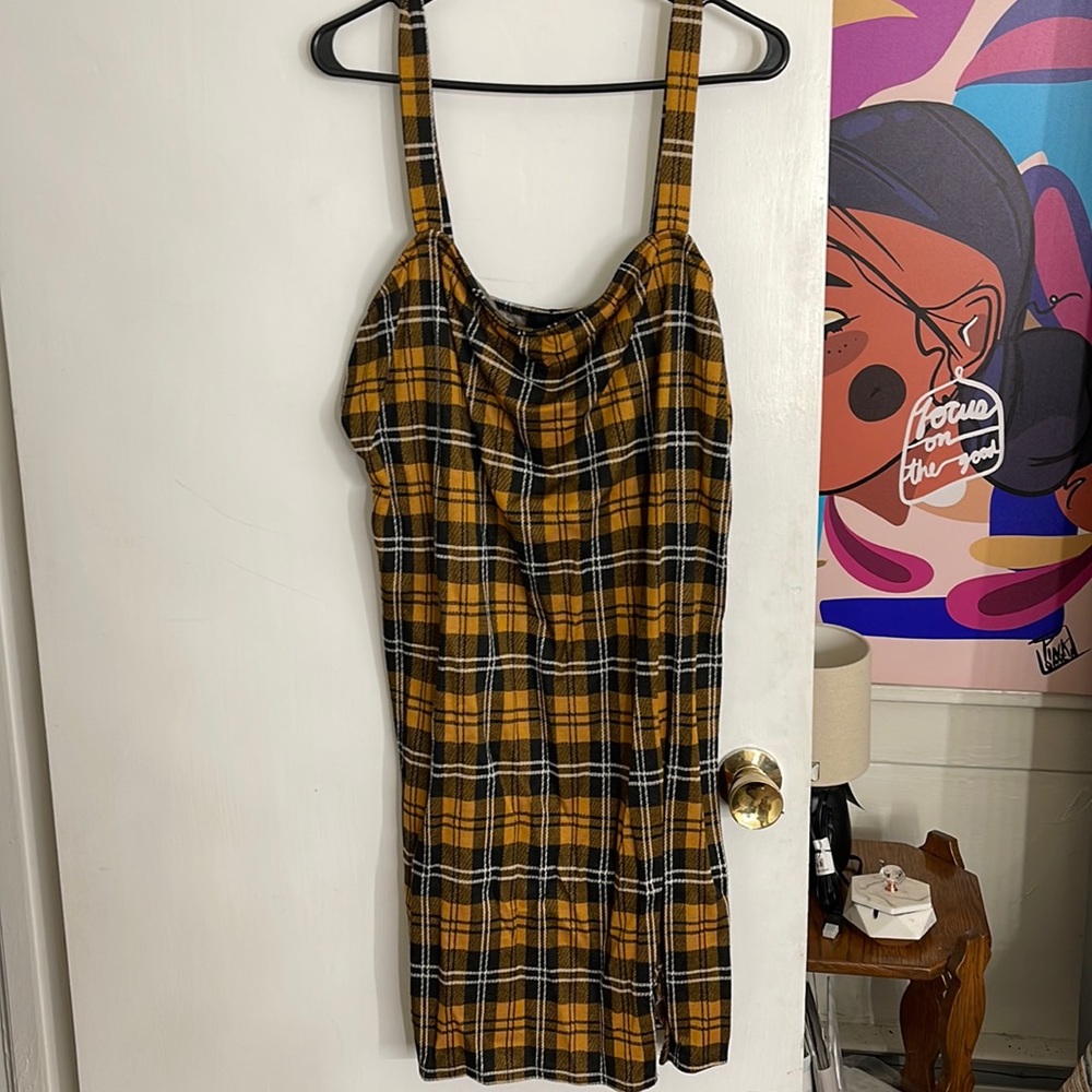 Plad dress
